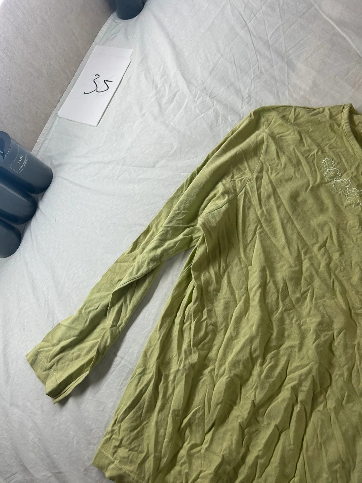 Blusa de gola alta verde maçã – photo 5
